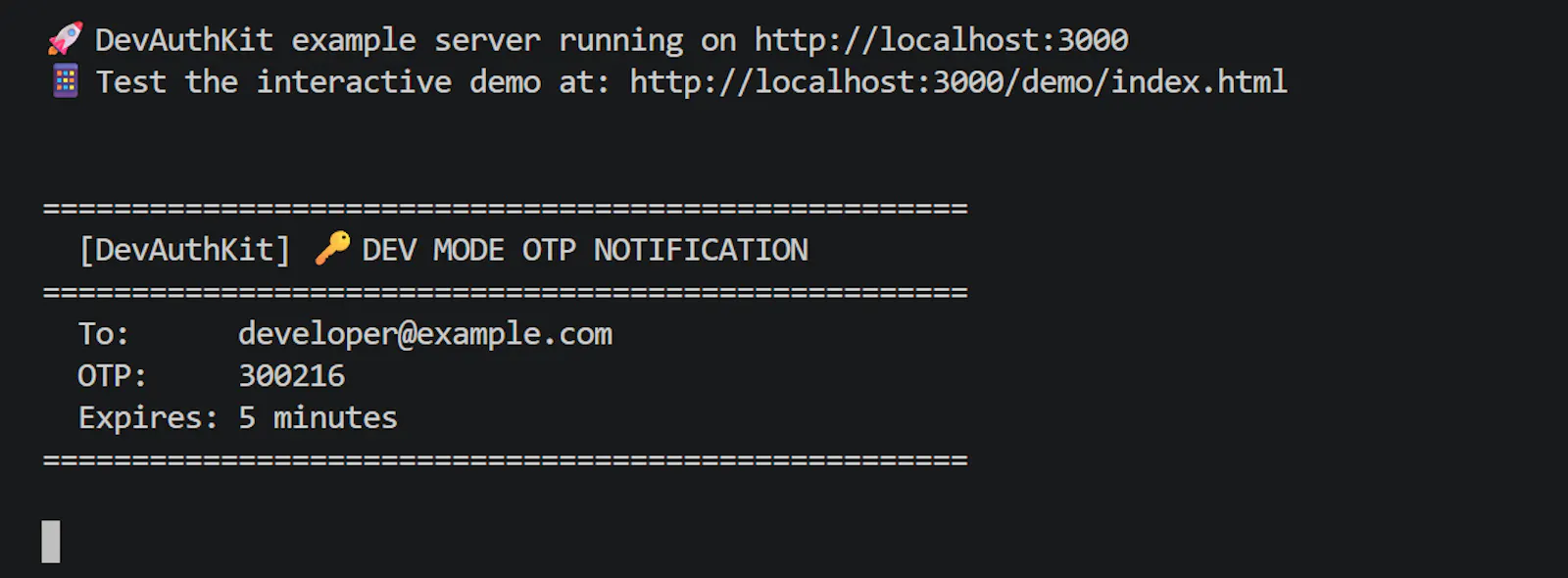 devauthkit screenshot 4