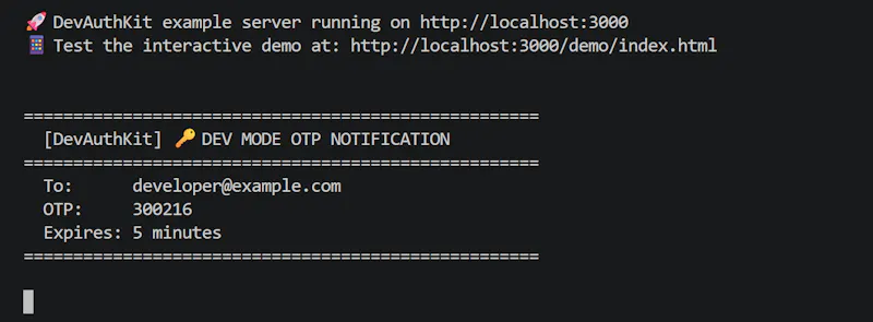 devauthkit screenshot 4