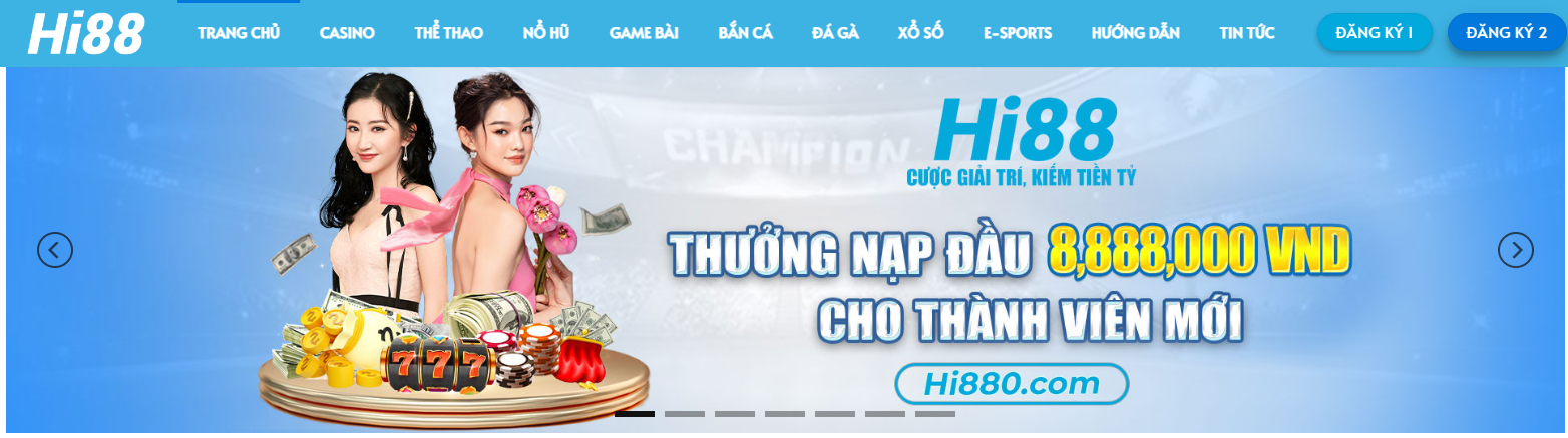 Hi88 -  Đỉnh Cao Giải Trí Trực Tuyến Toàn Diện