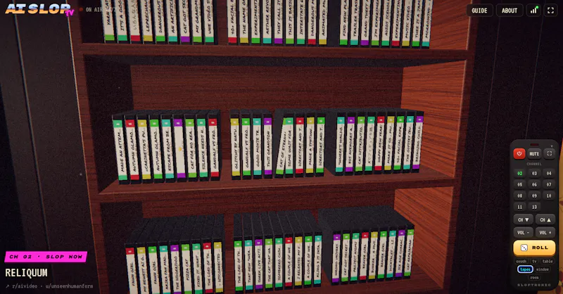 AI SLOP TV screenshot 4