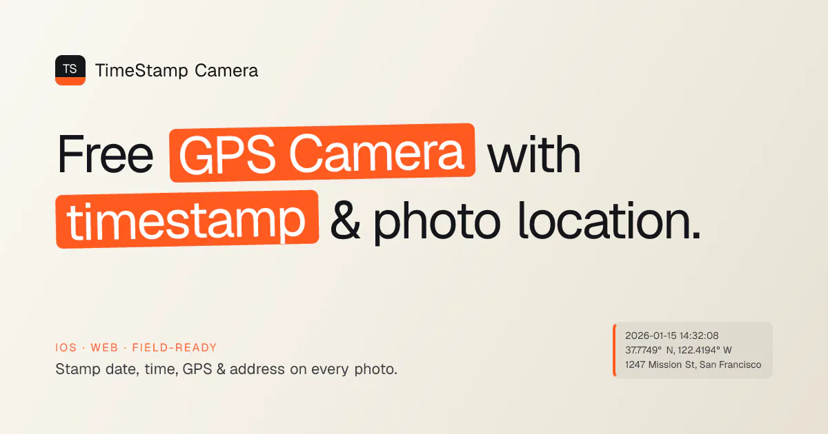 TimeStamp Camera gallery image