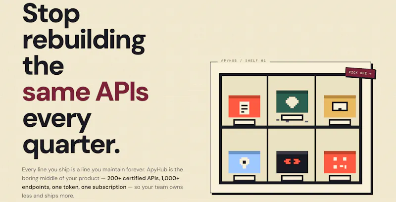 ApyHub screenshot 2