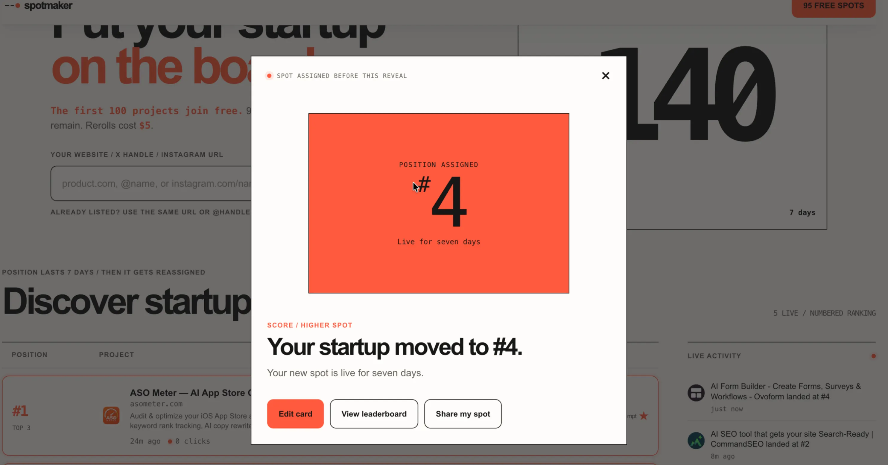 Spotmaker - Your startup on the board gallery image