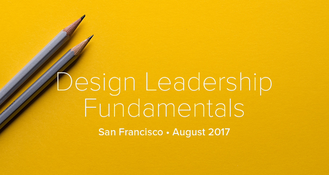Design Leadership Workshop in SF gallery image