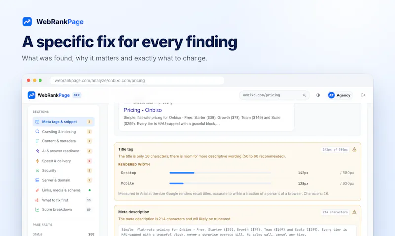 WebRankPage screenshot 3