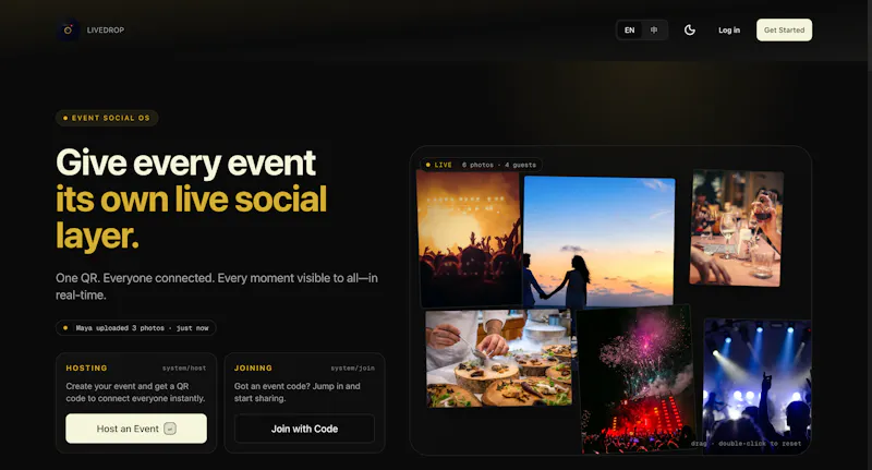 LiveDrop screenshot 1