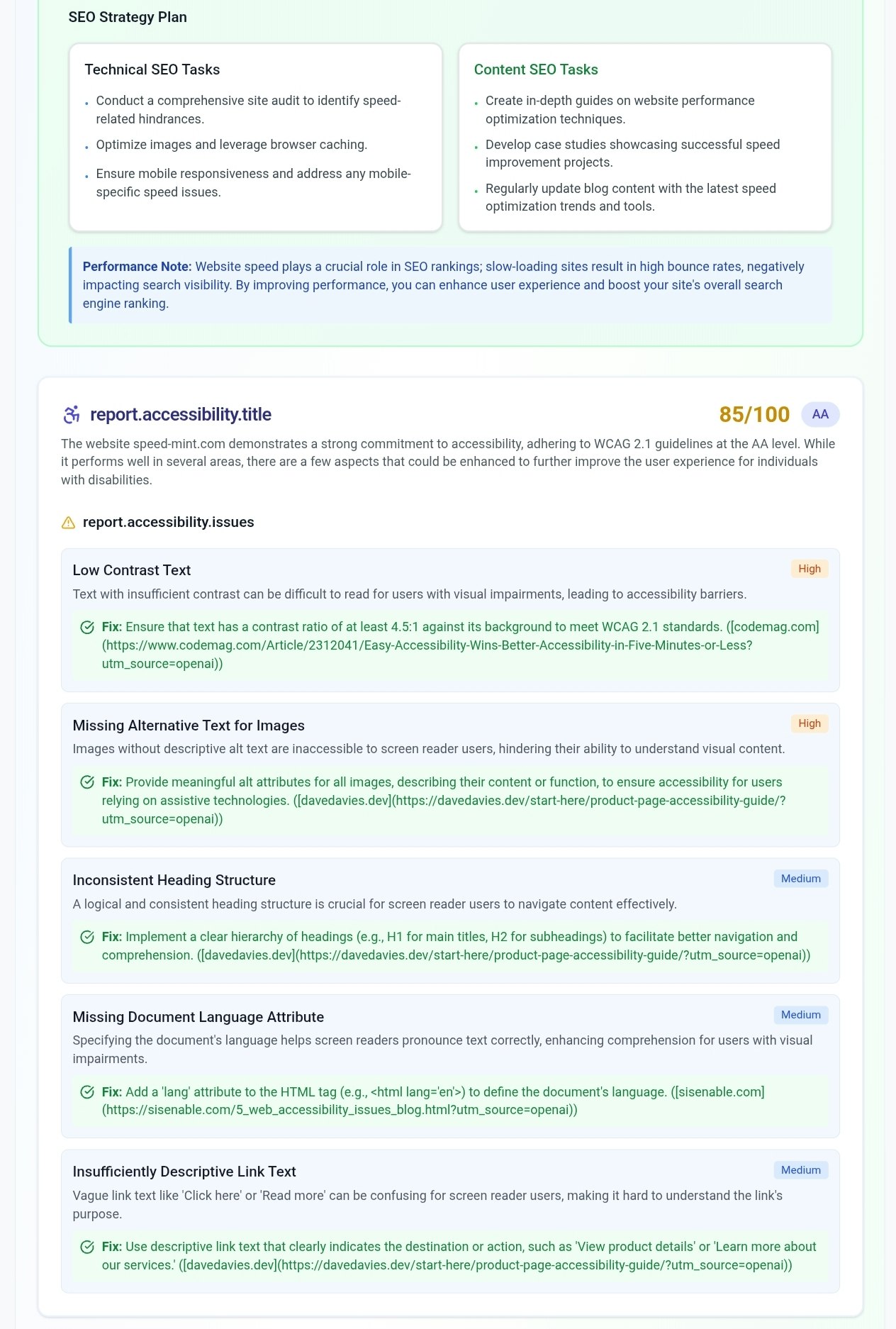 SpeedMint - Screenshot 5 showing product features and functionality