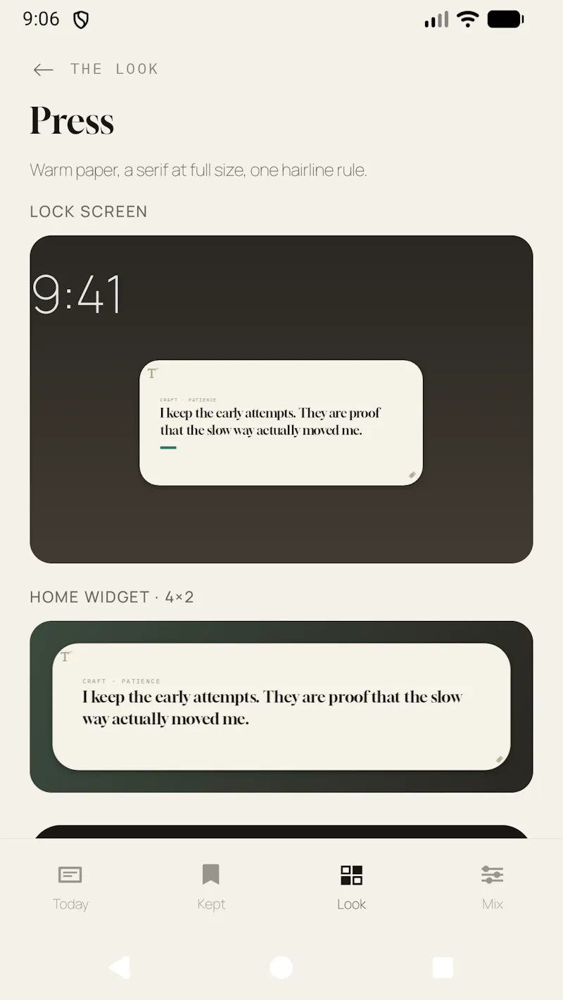 Tidbit — a little something each day screenshot 5