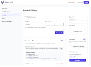 Vouch Tool gallery image