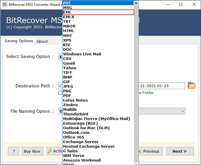 Media MSG ke EML Converter - Memudahkan Pengurusan MSG Outlook 1