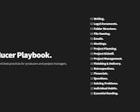 The Producer Playbook media 2