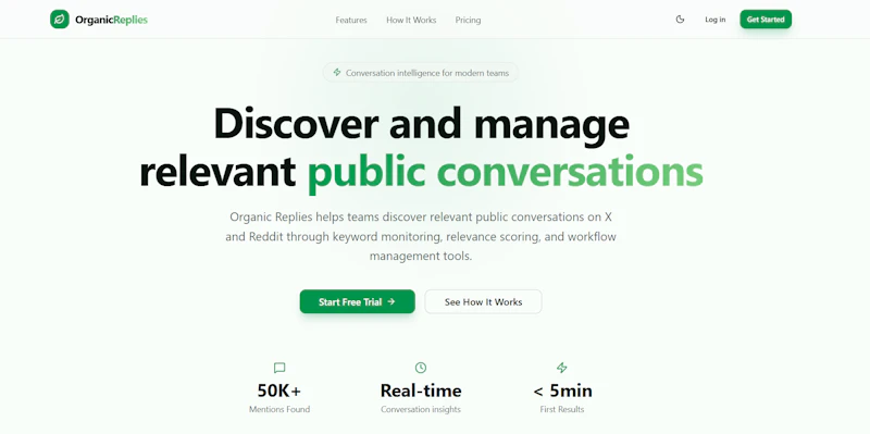 OrganicReplies screenshot 1