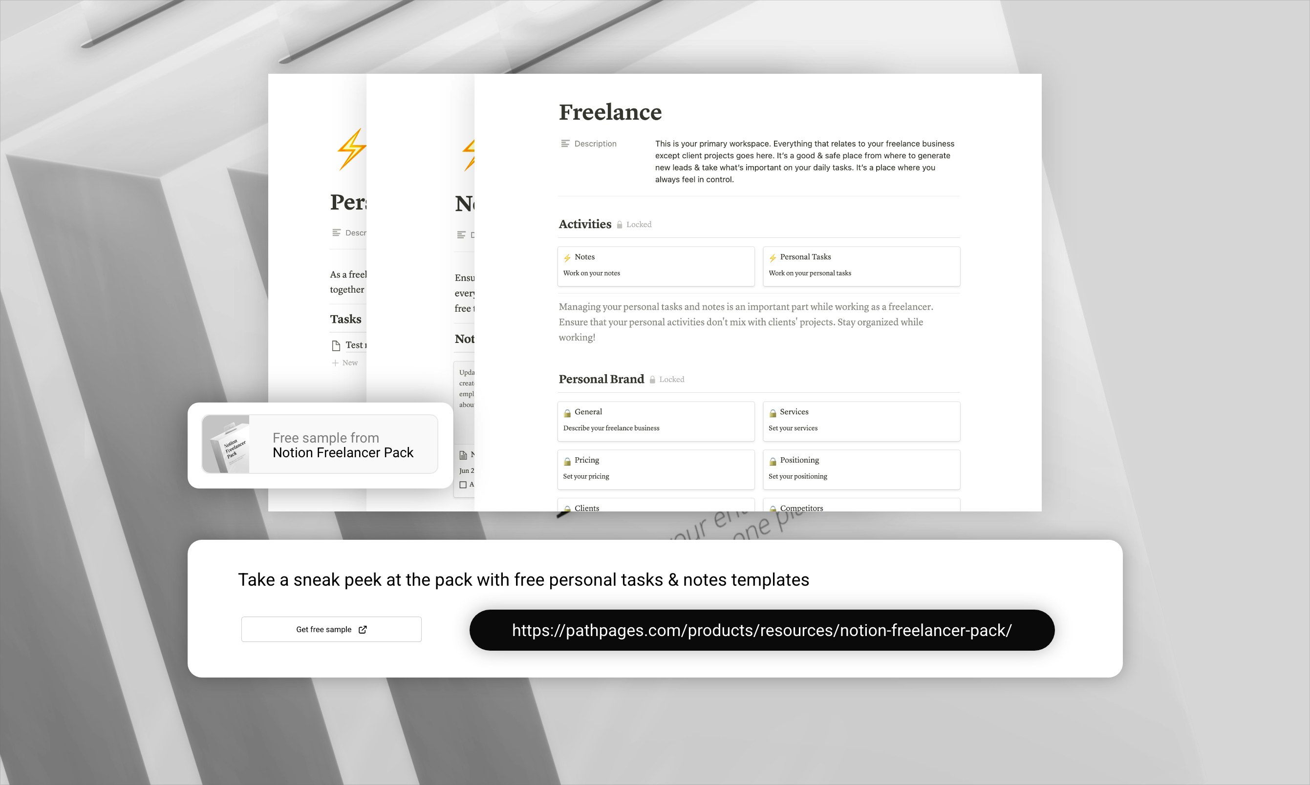 Notion Freelancer Pack gallery image