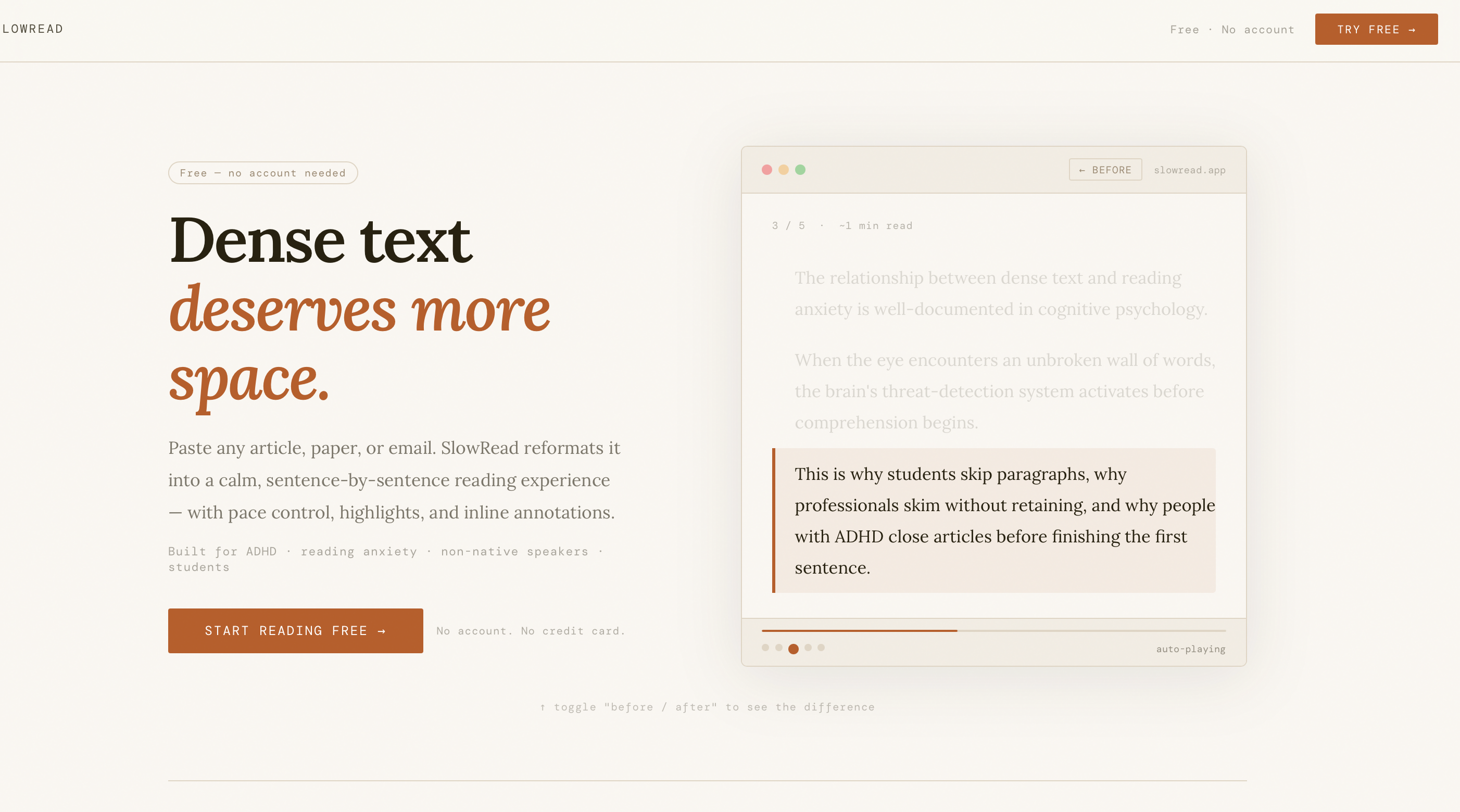SlowRead — Read without the rush gallery image