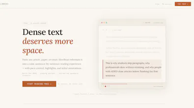 SlowRead — Read without the rush gallery image