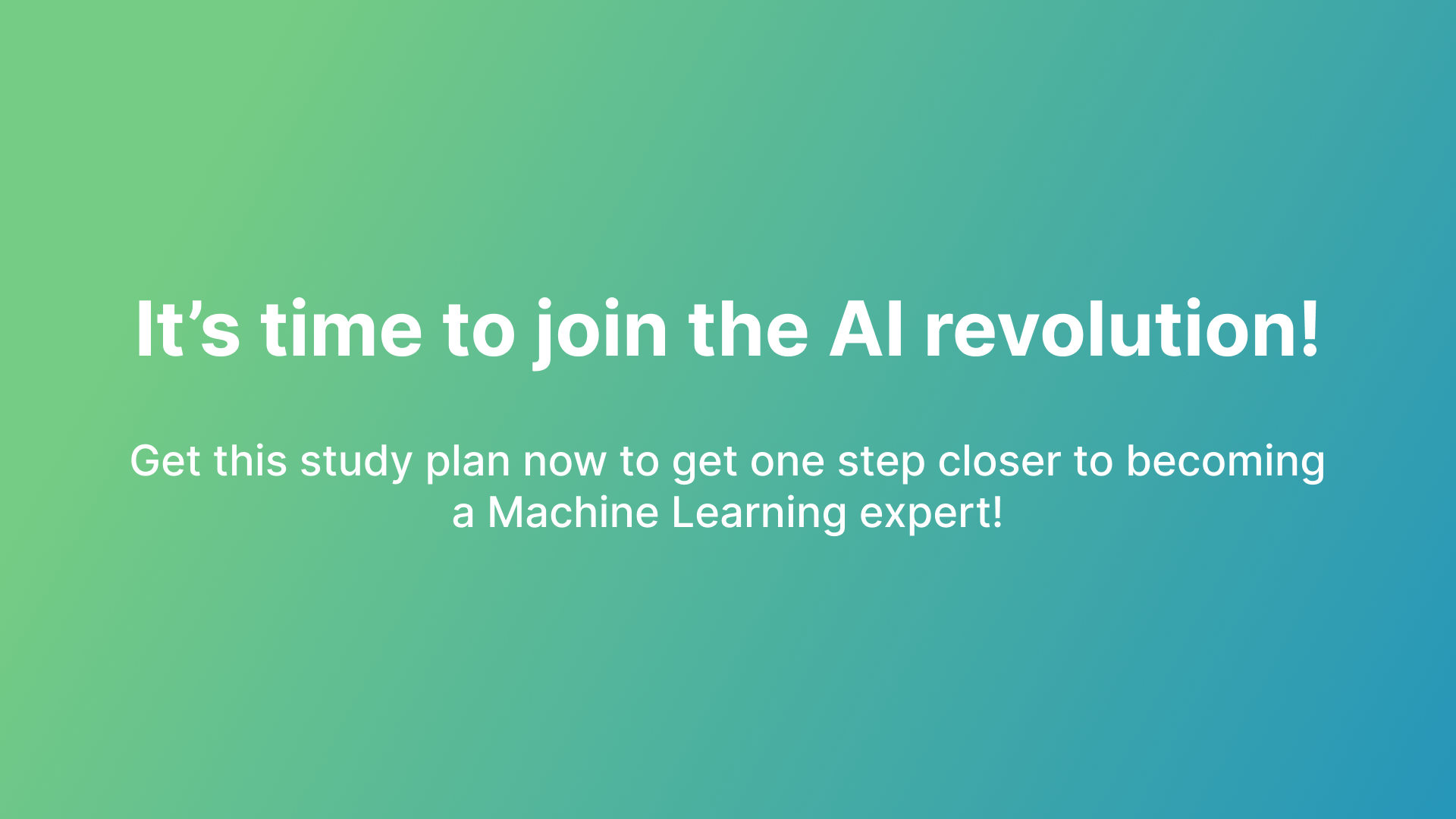 Média Launchpad d'apprentissage automatique - Entrez dans le monde de l'IA avec ce plan d'étude 5