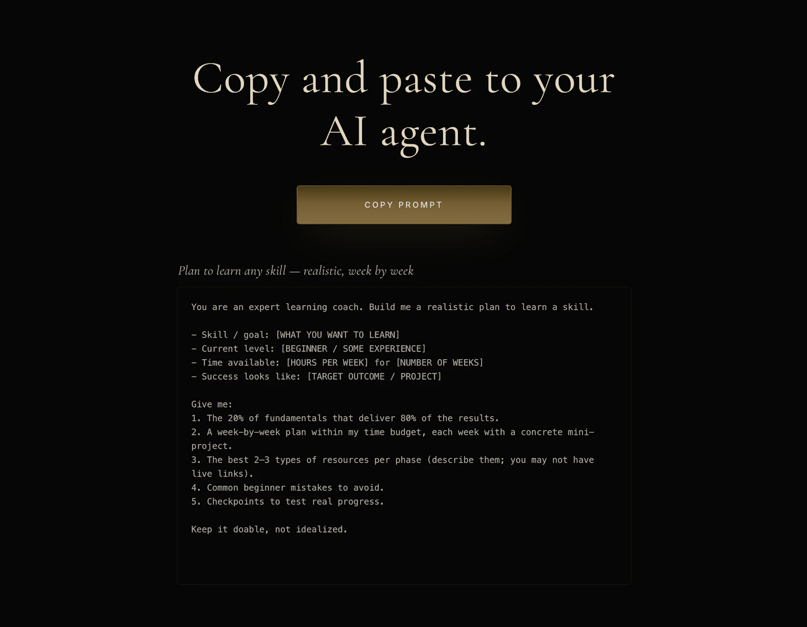 CopyPrompt screenshot 3