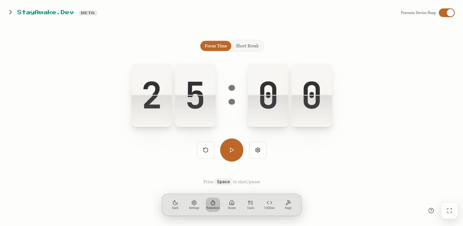 StayAwake.Dev gallery image