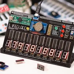 Lifeclocc: A PCB Desk Clock