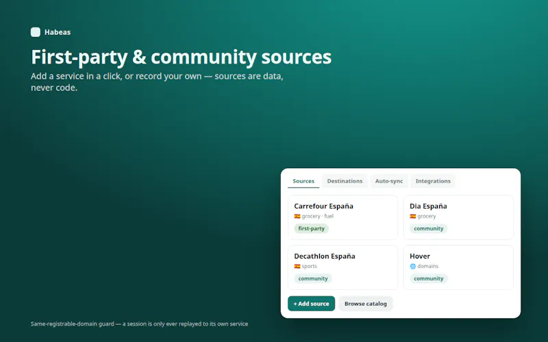 Habeas screenshot 3