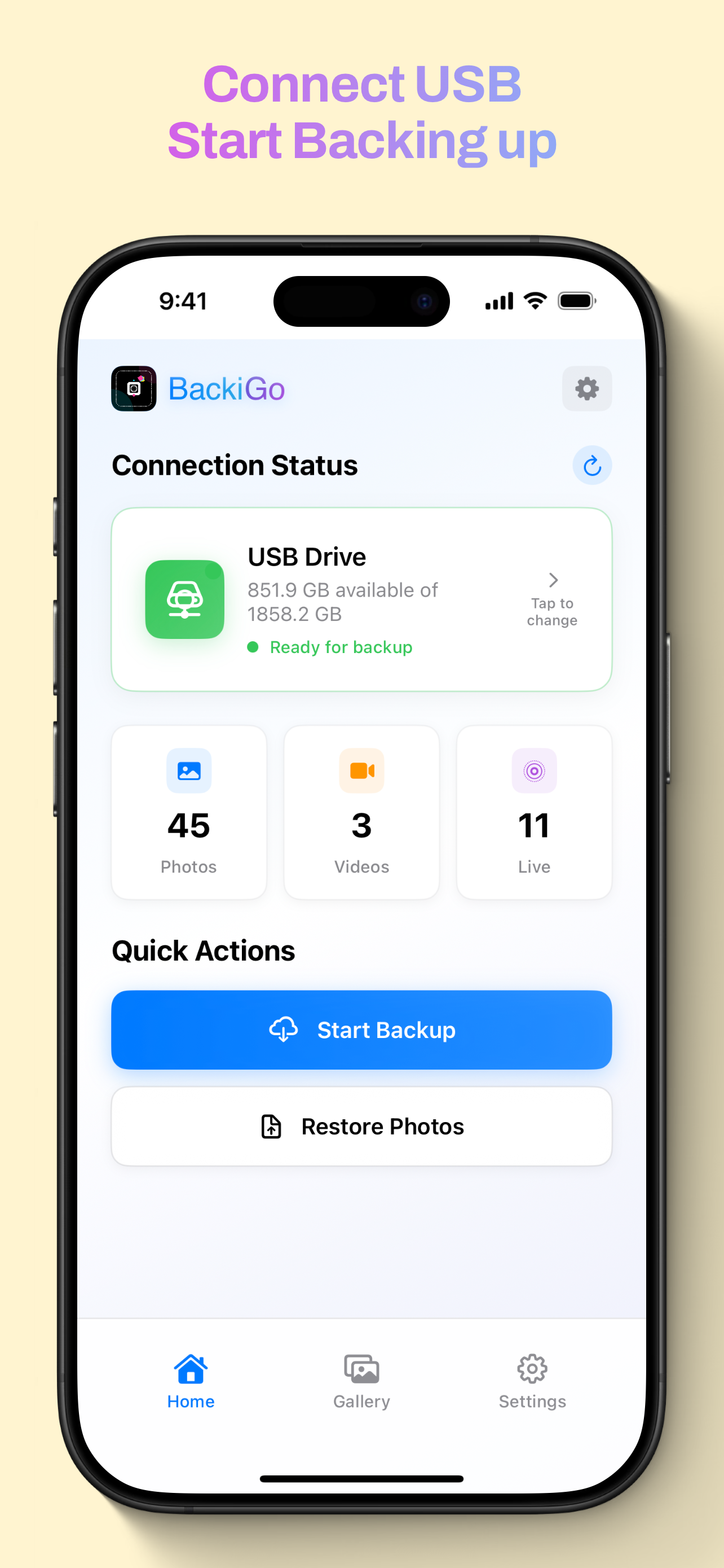 Backigo - iOS的最佳現場照片備份應用程序！ media 3