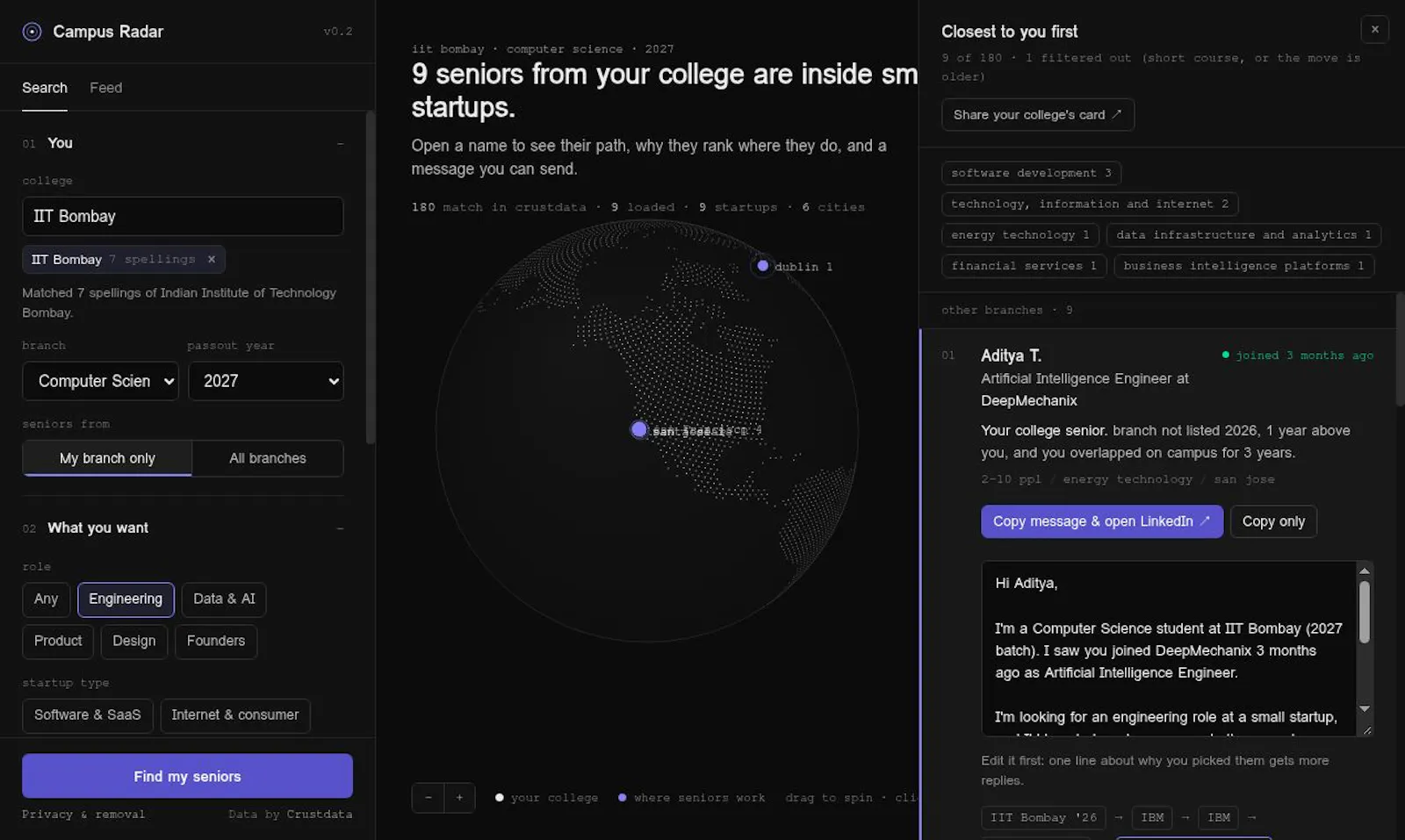 Campus Radar screenshot 4