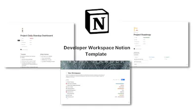 Notion Template: Developer Workspace gallery image