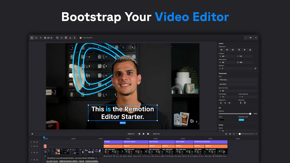 Remotion Editor Starter