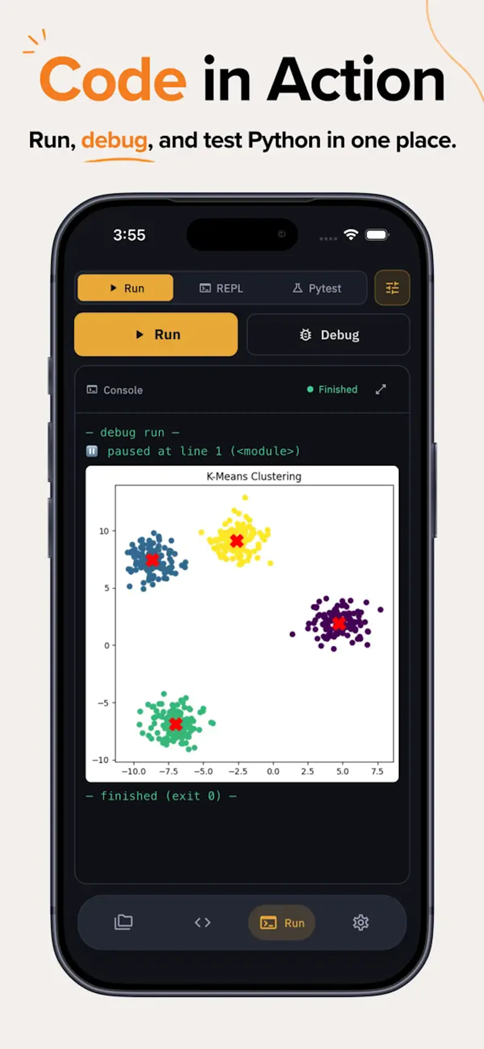 Python Code Editor & IDE screenshot 2