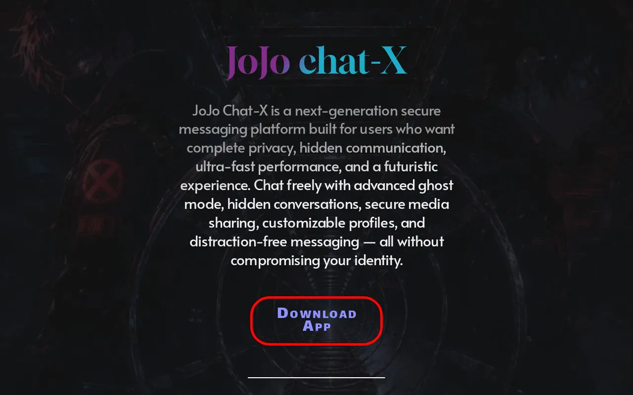 JoJo chat-X app download gallery image