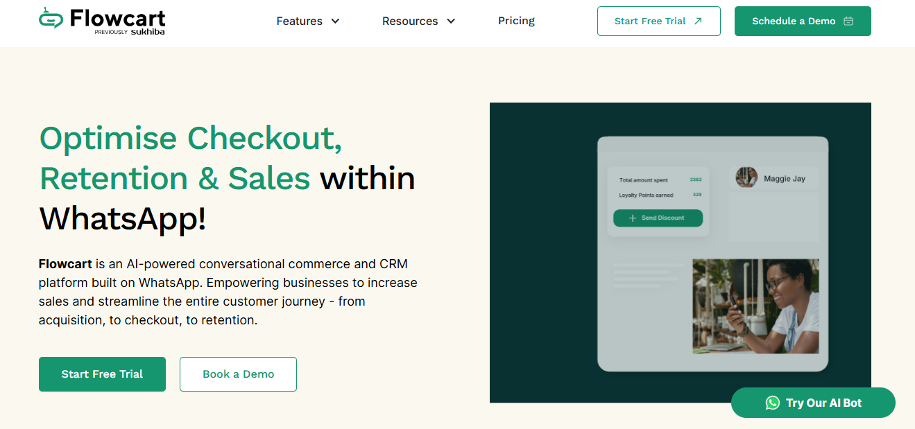 Flowcart - Screenshot 3 showing product features and functionality