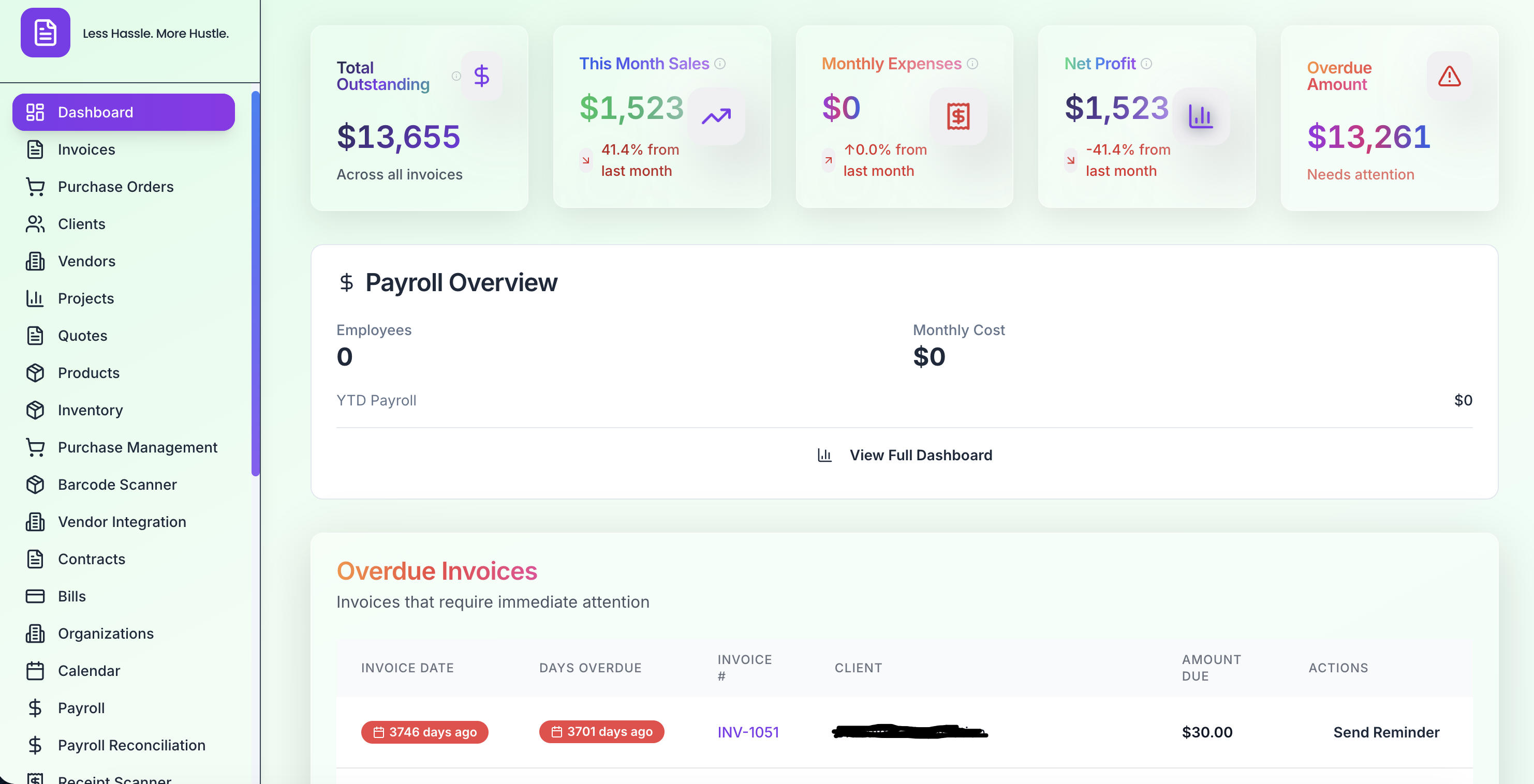 LexiBill - Main product screenshot demonstrating key features and user interface