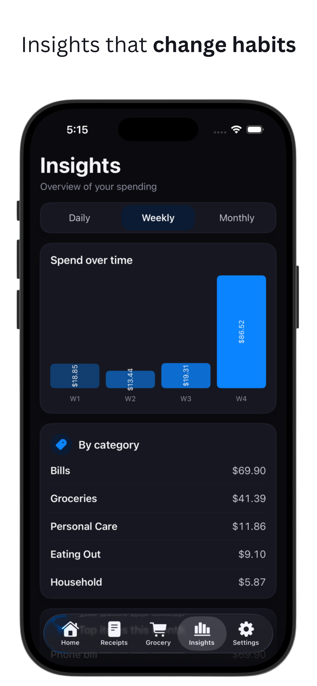 Receiptr - Screenshot 3 showing product features and functionality
