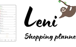 Leni. Shopping Planner media 2