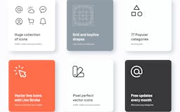 Myicons v—1.21 Vector Line Icons Pack media 2
