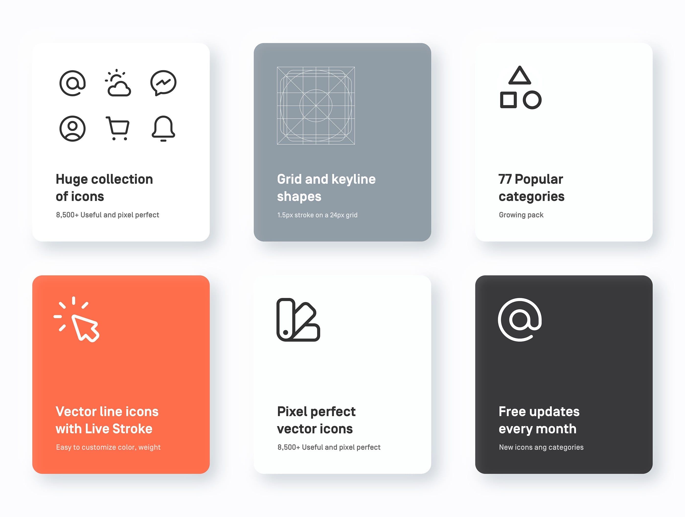 Myicons v—1.21 Vector Line Icons Pack media 2