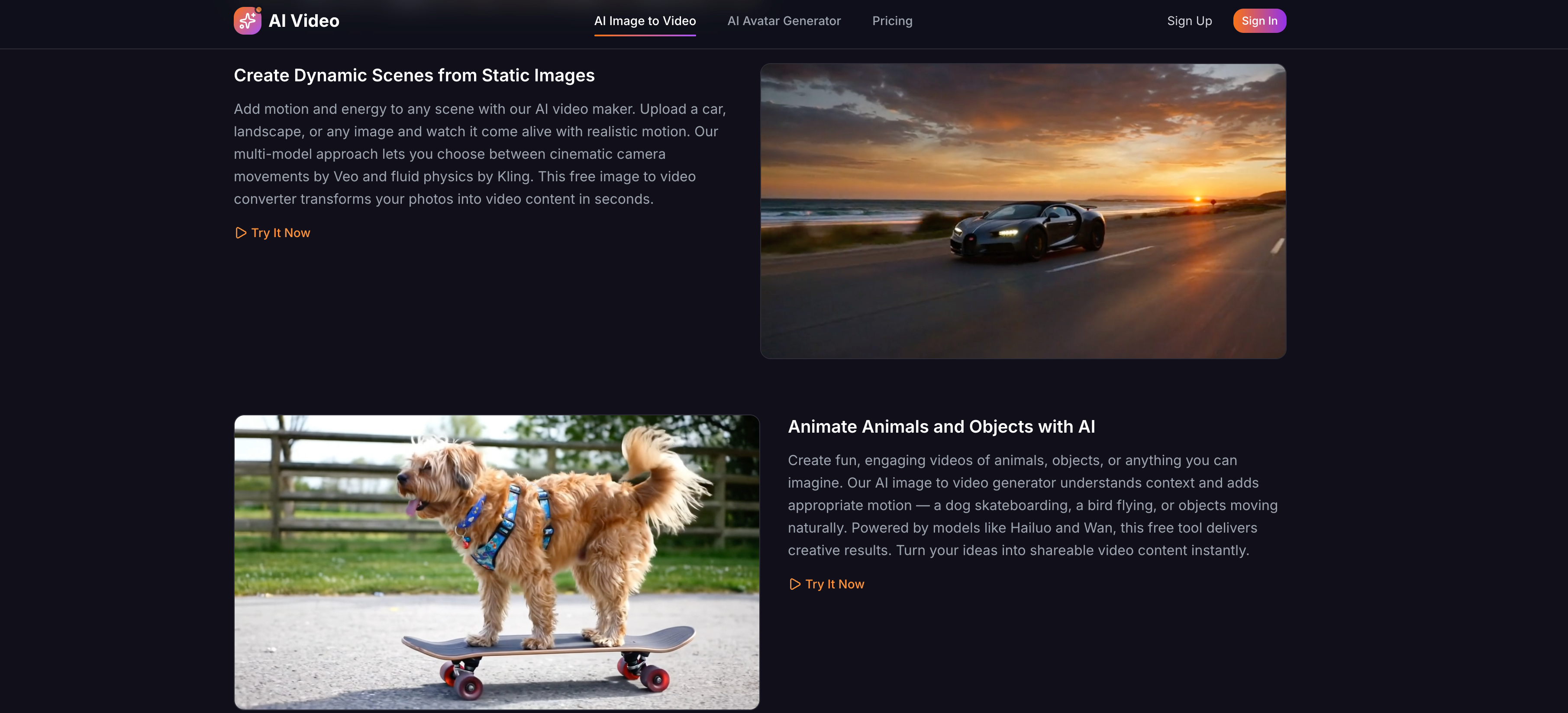  AI Image to Video gallery image