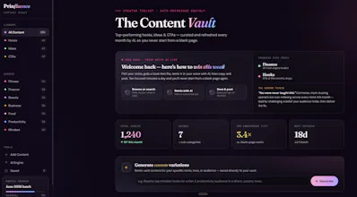 The Content Vault — Prinfluence gallery image
