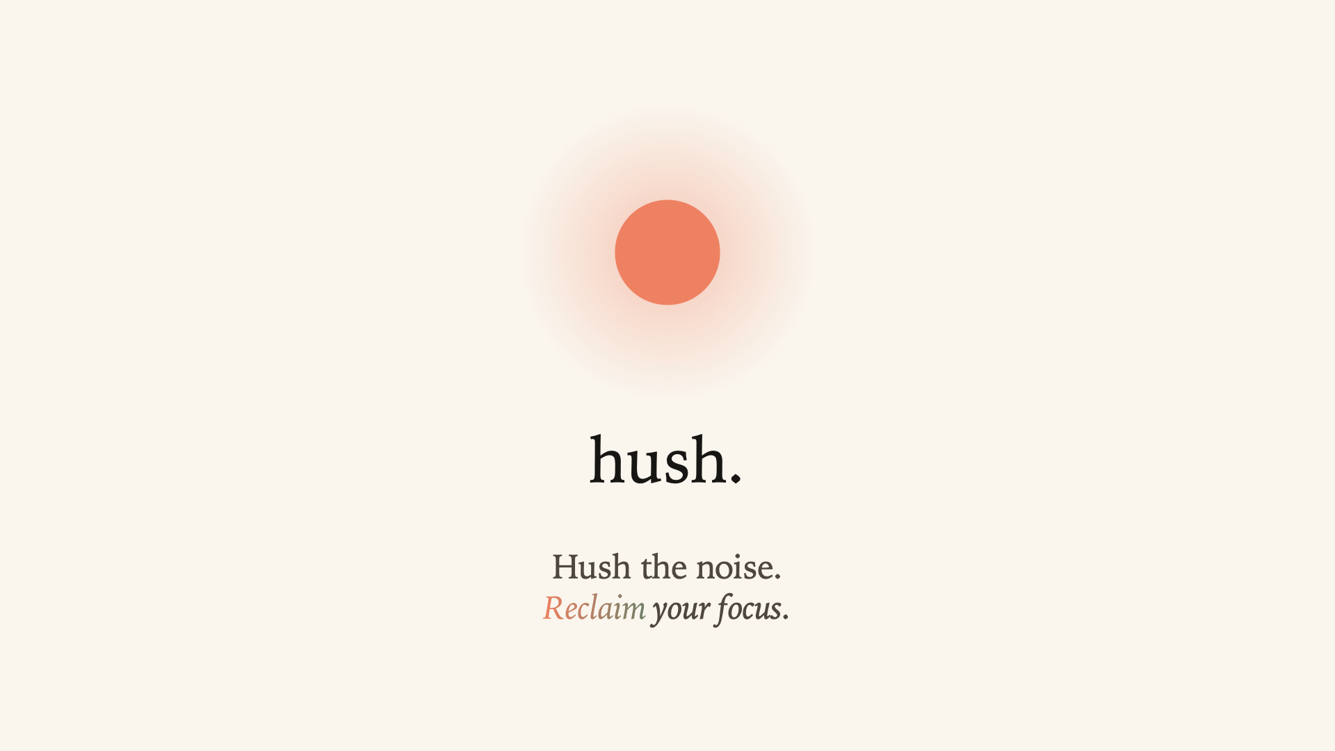 Hush gallery image