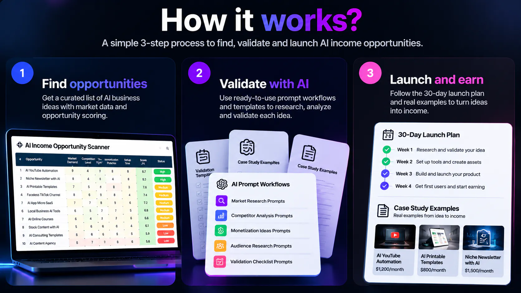 AI Income Opportunity Scanner gallery image