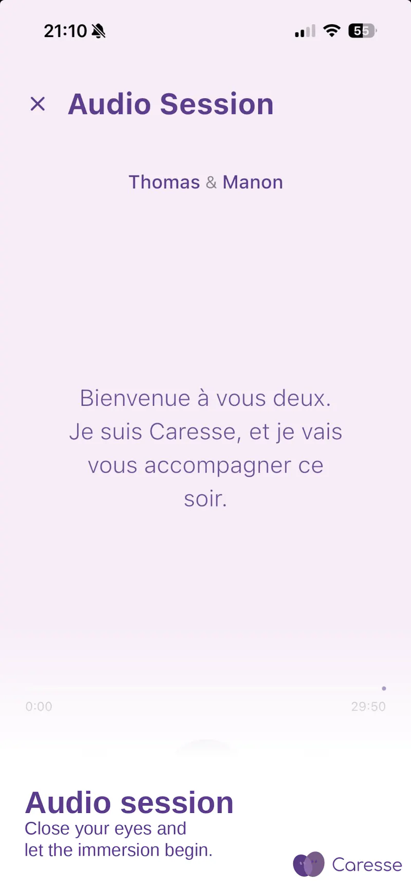 Caresse screenshot 12