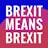Brexit means Brexit