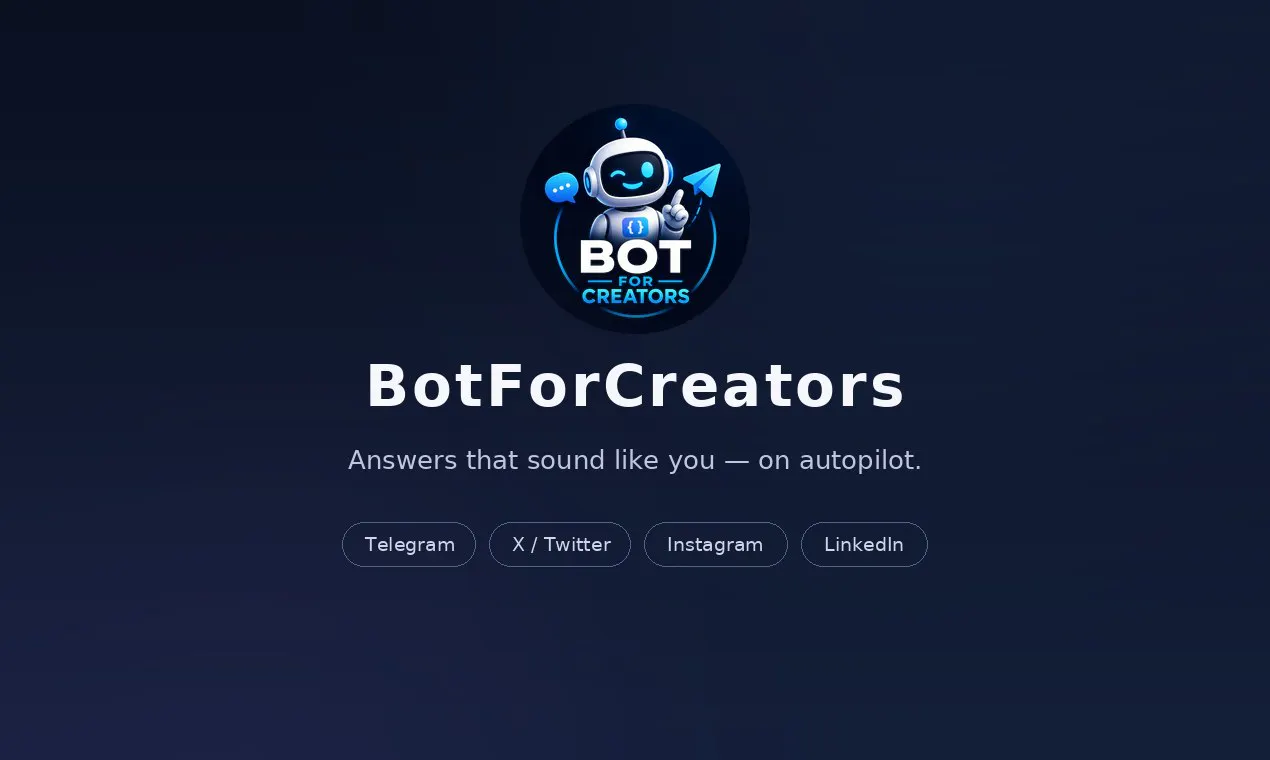 BotForCreators gallery image