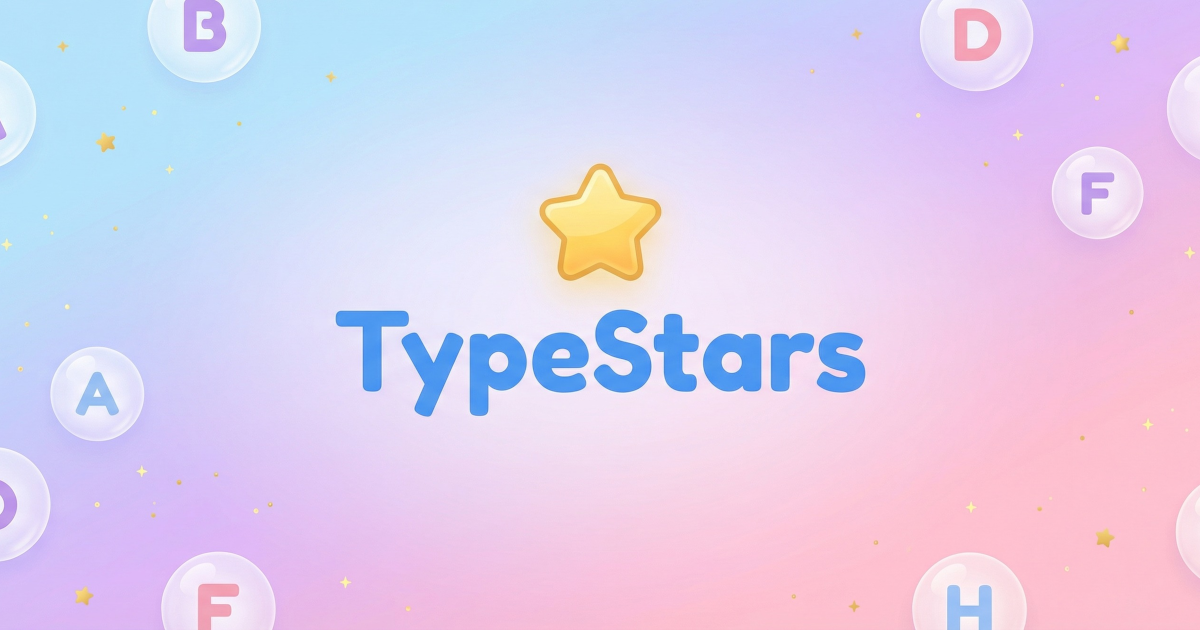 TypeStars - Main product screenshot demonstrating key features and user interface