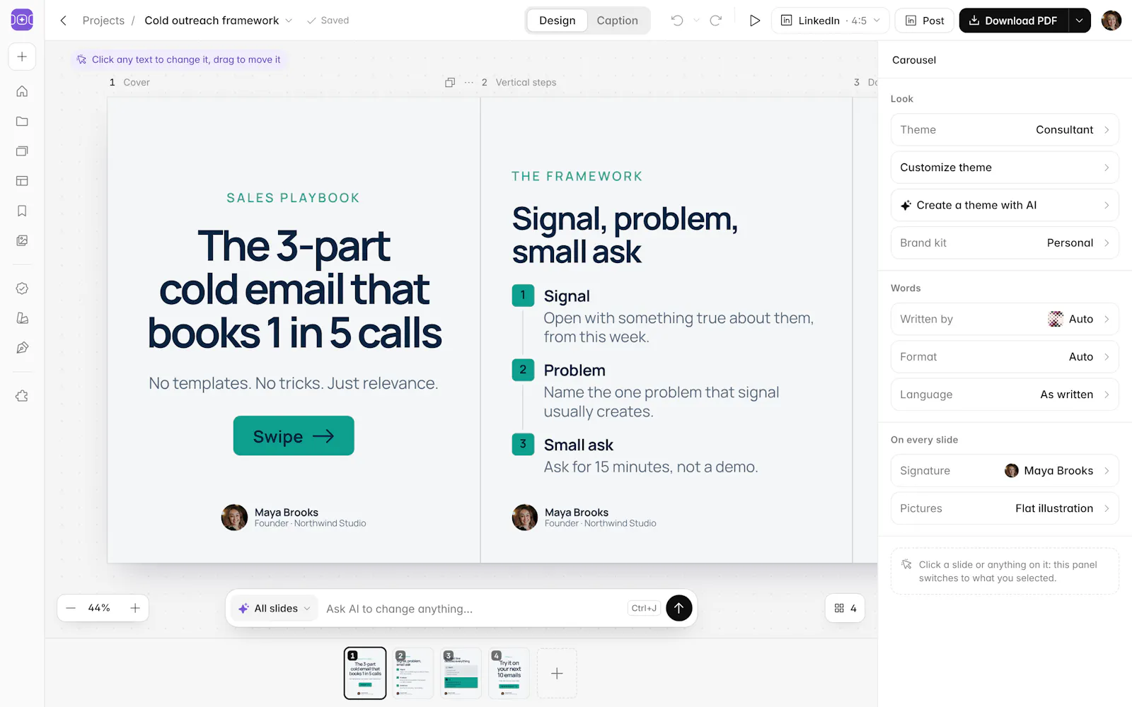 aiCarousels screenshot 4