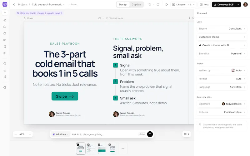 aiCarousels screenshot 4
