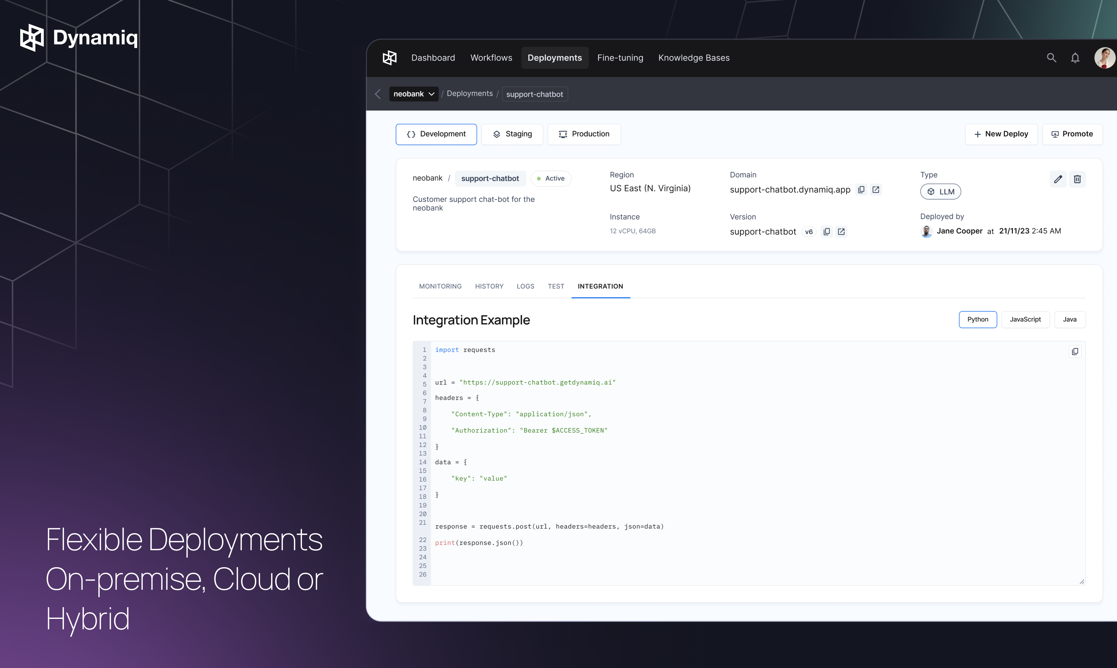Dynamiq's Agentic AI Studio media 5