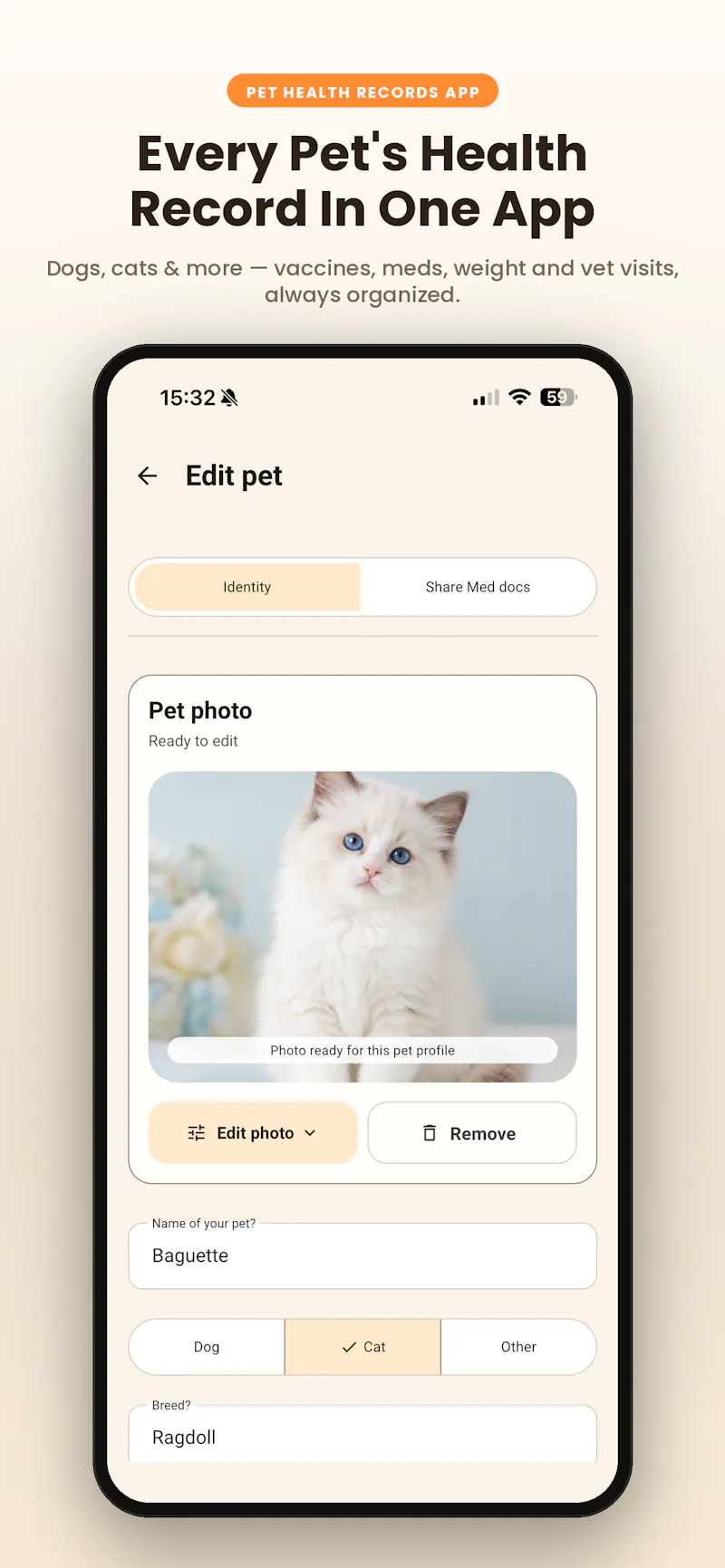 Pet Health Booklet screenshot 4
