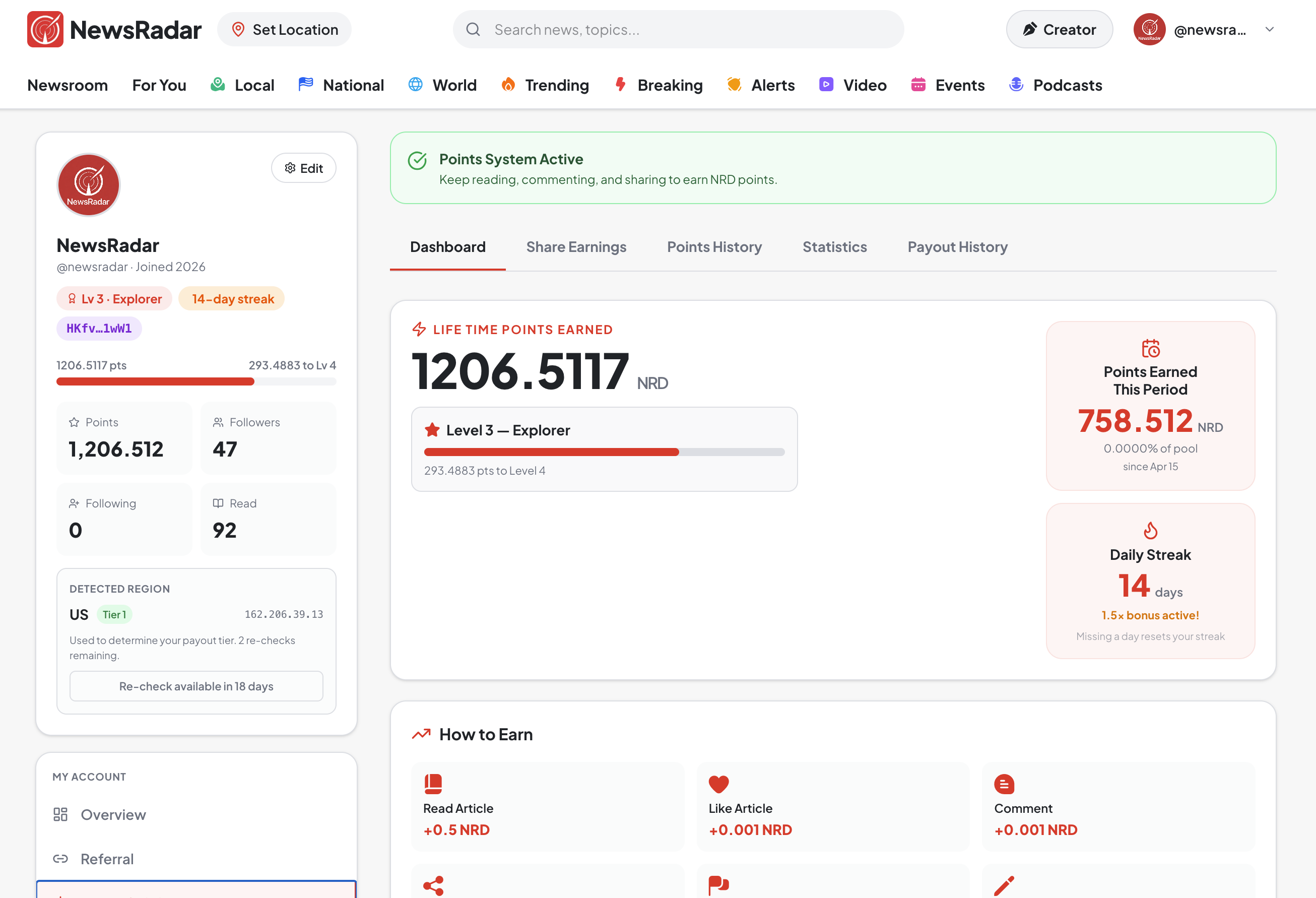 NewsRadar gallery image