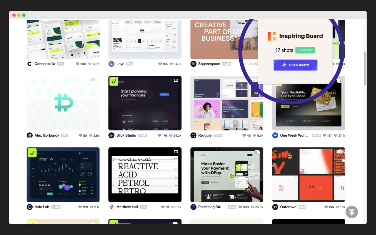 Inspiring Board gallery image